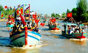 BẠC LIÊU: Tưng bừng lễ hội Nghinh Ông