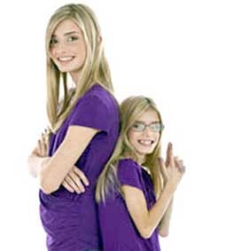 Cặp song sinh “lệch pha”