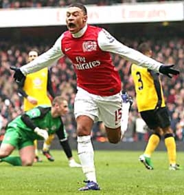 Alex Oxlade-Chamberlain đã trưởng thành