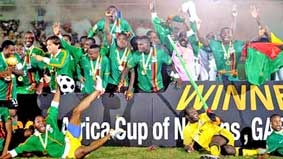 Zambia lên ngôi vương bóng đá châu Phi