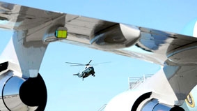 Chở cần sa lạc vào không phận dành cho chuyên cơ Tổng thống Mỹ