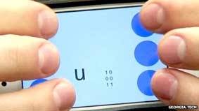 Người khiếm thị cũng có thể gửi tin nhắn