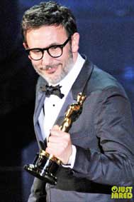 Oscar 2012: Chiến thắng rực rỡ dành cho phim câm của đạo diễn Michel Hazanavicius