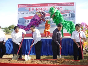 Khởi công xây dựng Trường Mầm non thị trấn Phong Điền