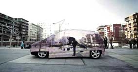 Mercedes “vô hình”