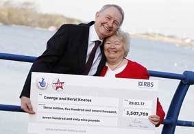 Cụ ông trúng số... thần kỳ!