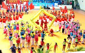 Sẵn sàng cho ngày hội thể thao học đường ĐBSCL