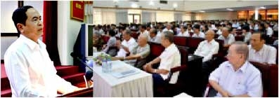 Tập trung triển khai, thực hiện hiệu quả các giải pháp
xây dựng, chỉnh đốn Đảng