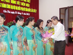 Nhiều công trình, hoạt động 
chào mừng Đại hội Phụ nữ toàn quốc lần thứ XI thành công tốt đẹp