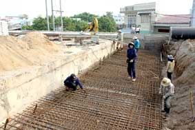 Khối lượng xây dựng cơ bản 
giao thông đạt giá trị 193 tỉ đồng