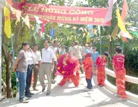 Lân Thạnh 1 đi lên