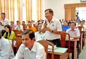 Nhiều ý kiến, kiến nghị của cử tri được giải quyết