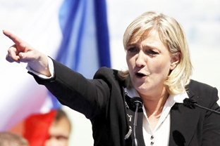 Bà Le Pen tuyên bố "bỏ phiếu trắng"