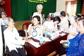 Nhiều hoạt động chăm sóc sức khỏe
cho bệnh nhân