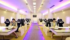 Nhà hàng mang phong cách 
siêu máy bay A380