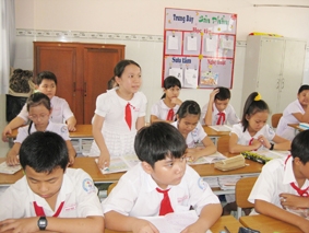 Thí điểm... học sinh