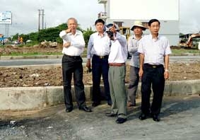 Lãnh đạo TP Cần Thơ kiểm tra 
công tác chuẩn bị khánh thành đường Vị Thanh - Cần Thơ