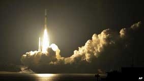 Nhật Bản phóng 
vệ tinh thương mại đầu tiên