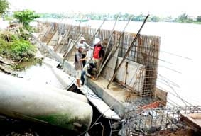 Chậm do thiếu vốn, vướng giải phóng mặt bằng