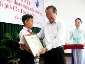 Phần mềm “Thành phố Cần Thơ trong mắt em”
của Phạm Công Thành đoạt giải Nhất