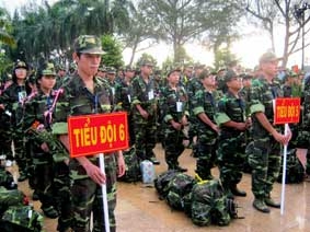 Ra quân Học kỳ quân đội năm 2012