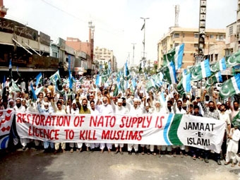 Pakistan dùng máy quét kiểm tra đoàn xe NATO