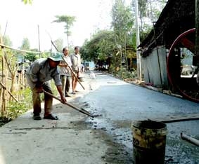 Hơn 131,84 tỉ đồng phục vụ xây dựng nông thôn mới