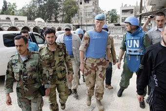 Phái bộ LHQ tại Syrie điều tra 
vụ thảm sát ở Traimseh