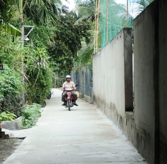 Khu dân cư làm theo lời Bác