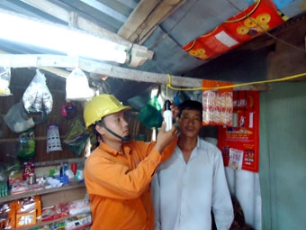 "Ấp tiết kiệm điện" được người dân hưởng ứng tích cực