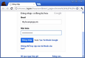 Đồng bộ hồ sơ nhiều người dùng trong Google Chrome