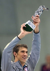 Michael Phelps có chiếc HCV thứ 18