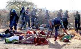 Bạo động leo thang tại mỏ bạch kim ở Nam Phi