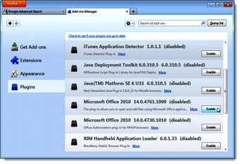 Làm thế nào để vô hiệu hóa Java không an toàn trong trình duyệt