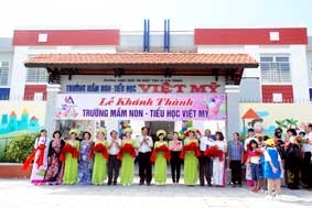 Trường Phổ thông Việt Mỹ khai giảng năm học mới và khánh thành 
Trường Mầm non