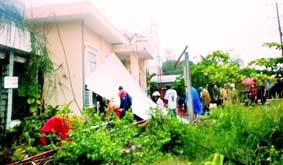 Giông, lốc gây nhiều thiệt hại