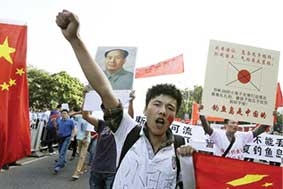 Làn sóng chống Nhật tiếp tục 
lan rộng tại Trung Quốc