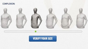 Thử đồ trực tuyến 
nhờ ứng dụng Verisize