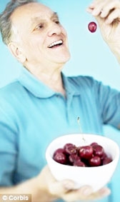 Quả anh đào tốt 
cho người bệnh gút