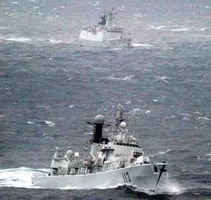 Trung Quốc tập trận trên Biển Hoa Đông