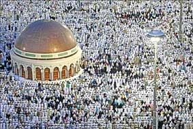 Thánh địa Mecca bắt đầu ngày hội lớn