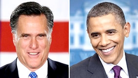 Siêu bão Sandy "đẩy" Obama qua mặt Romney