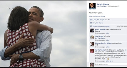 Bức ảnh tạo nên lịch sử trên các mạng xã hội