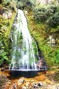 “Thác trong biển mây”
