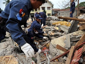 Hơn 100 người thương vong trong trận động đất ở Myanmar