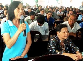 Cử tri Ô Môn, Cái Răng kiến nghị
xem xét, xóa bỏ các quy hoạch
không có khả năng thực hiện