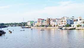 Bình Minh- thị xã bên bờ sông Hậu