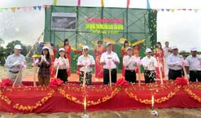 Khởi công xây dựng Trường Mẫu giáo Tân Hưng