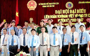 Đại hội đại biểu Liên đoàn Vovinam - Việt võ đạo
TP Cần Thơ nhiệm kỳ 2013-2017