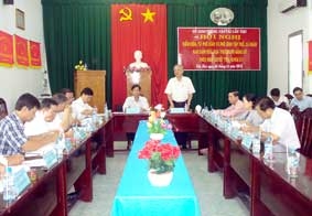 Tập trung thực hiện các giải pháp khắc phục khuyết điểm, thực hiện tốt nhiệm vụ được giao
